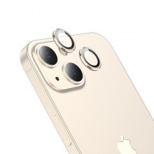 Película Câmera Iphone 13 E 13 Mini Hoco Vidro Temperado Dourado