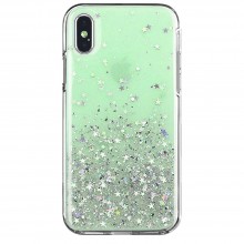 Capa Samsung Galaxy A41 Wozinsky Glitter Verde