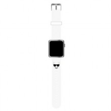 Bracelete Apple Watch 42 e 44Mm Karl Lagerfeld Branco