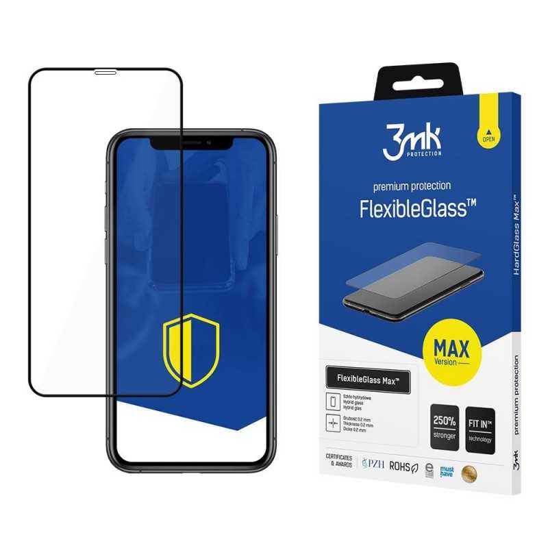 Película Iphone X E Xs E 11 Pro 3Mk Vidro Flexivel Transparente