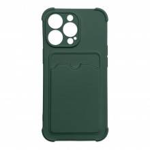 Capa Iphone 13 Pro Max Hurtel Silicone Soft Verde