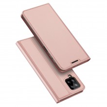 Capa Samsung Galaxy A22 4G Dux Ducis Pele Sintética Rosa