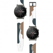 Bracelete Huawei Watch Gt2 Pro Hurtel Silicone Fino Preto