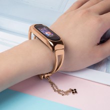 Bracelete Xiaomi Mi 3 e 4 e 5 e 6 Hurtel Silicone Rosa