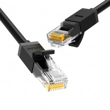 Cabo Ugreen De Vermelhoe Internet Patchcord Ethernet Rj45 Cat 6 Utp 1000Mbps 2M Preto